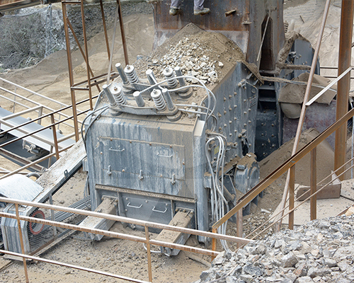 used built in industrial large rock crusher
